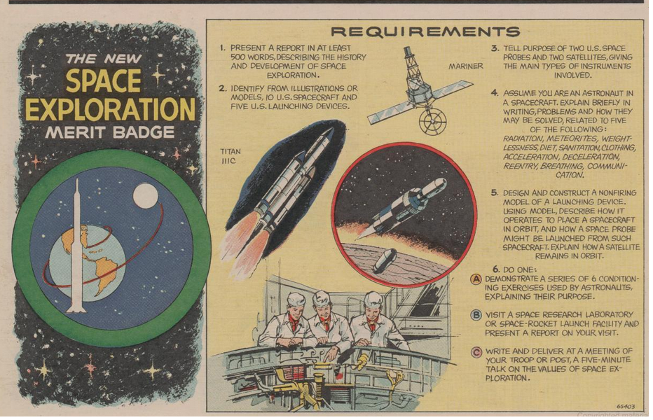 Space Exploration Merit Badge