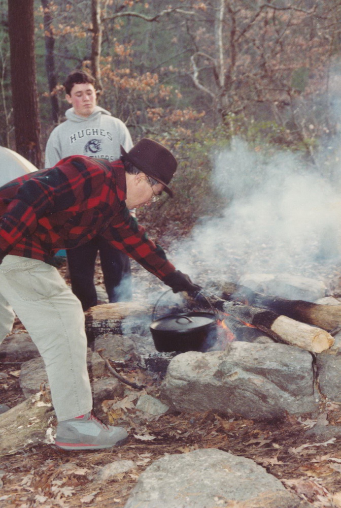 Dinner on the fire