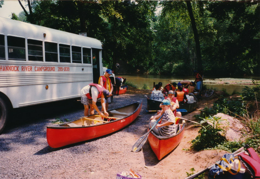 Canoe launch