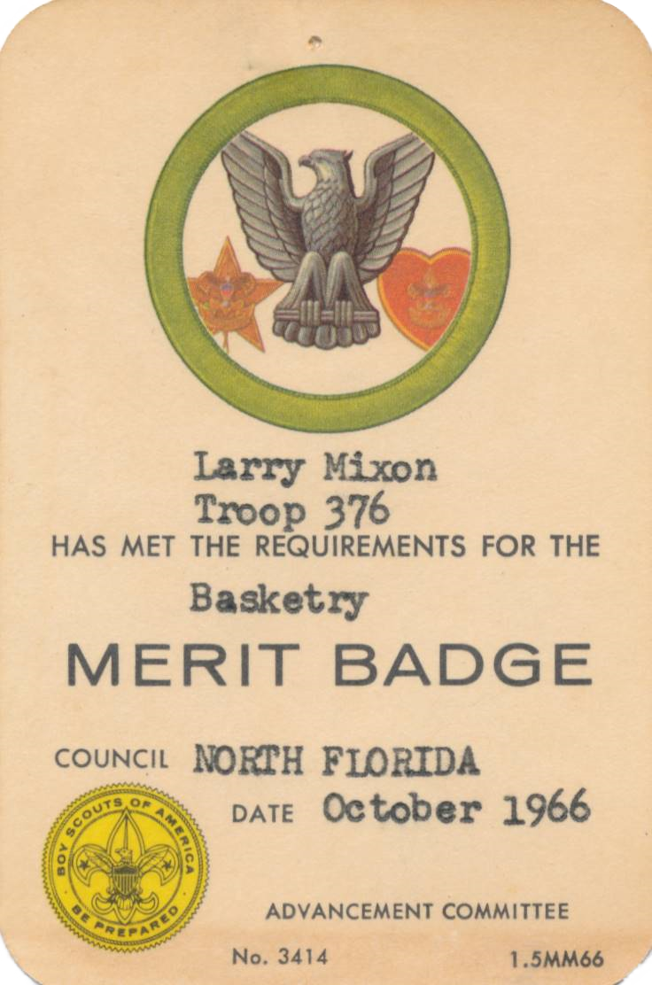Basket Weaving Merit Badge