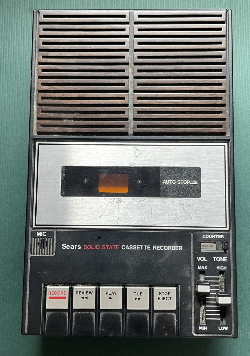 Sears cassette player