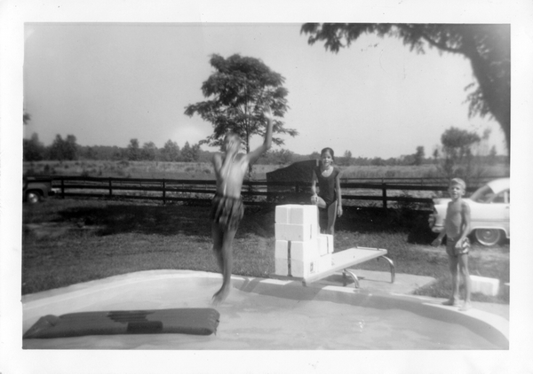 Larry, Brenda, David at the Ranch