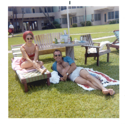 Barbara and Morris at Daytona Beach