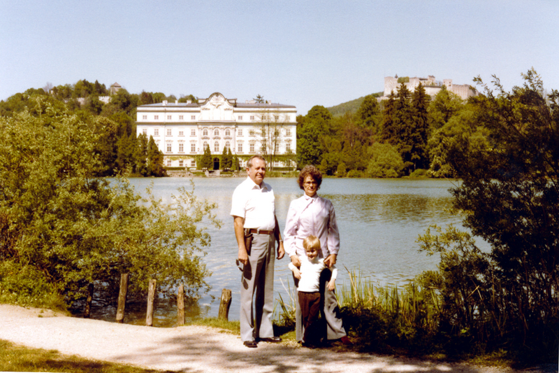 Mom and Dad in Austria