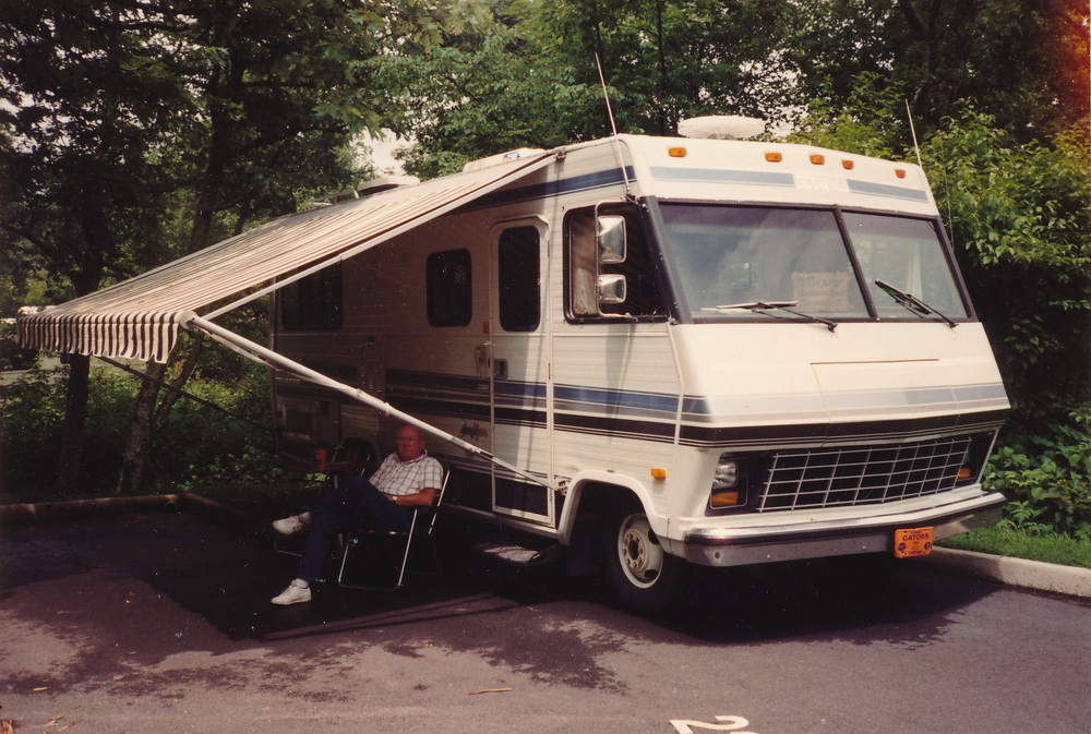 Morris with motorhome