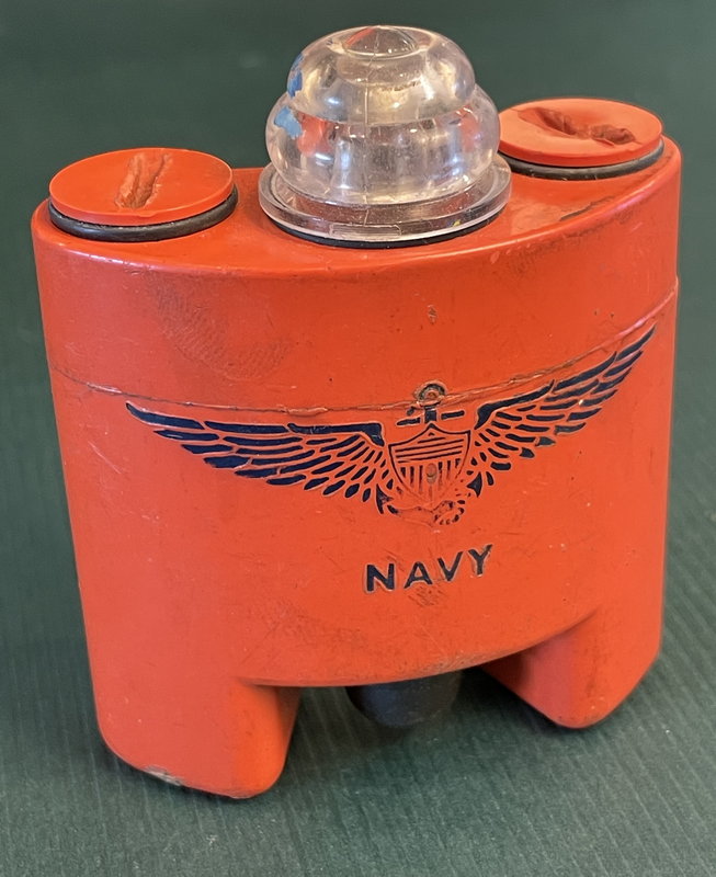 Navy flashlight