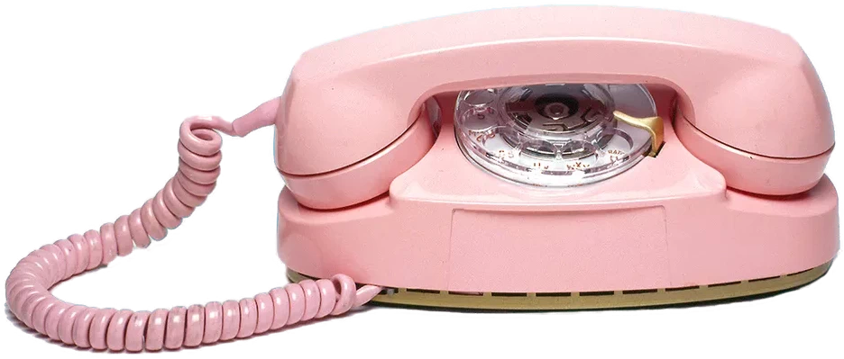 pink princess phone