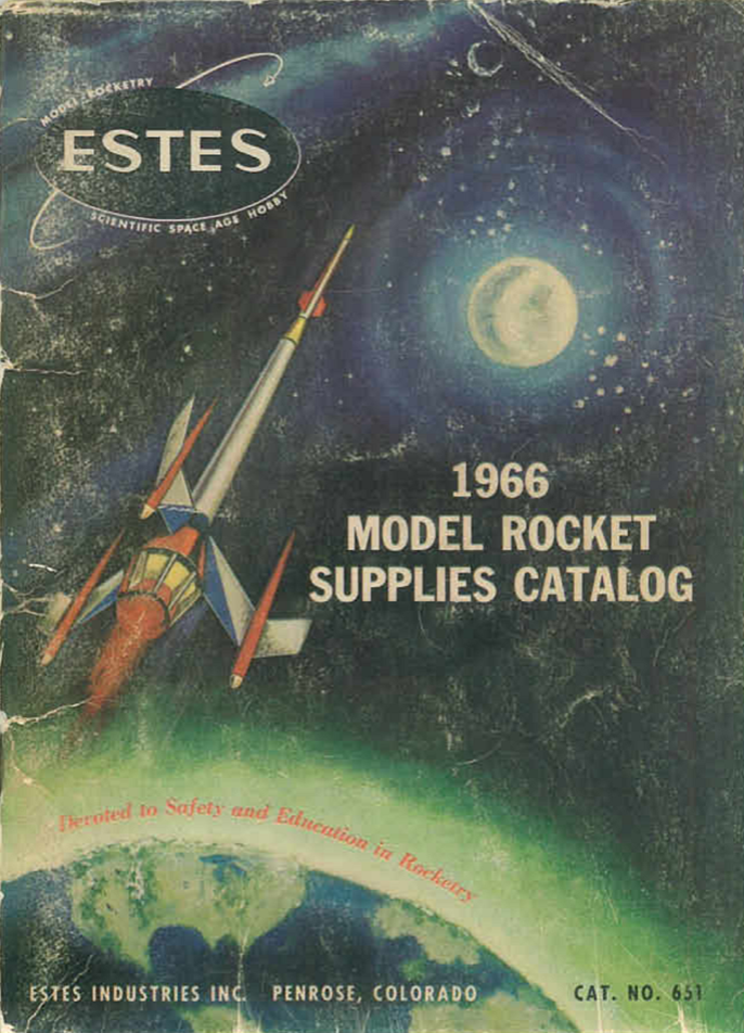 Estes 1966 Rocket Catalog
