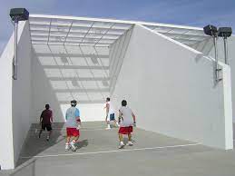 Three wall handball court
