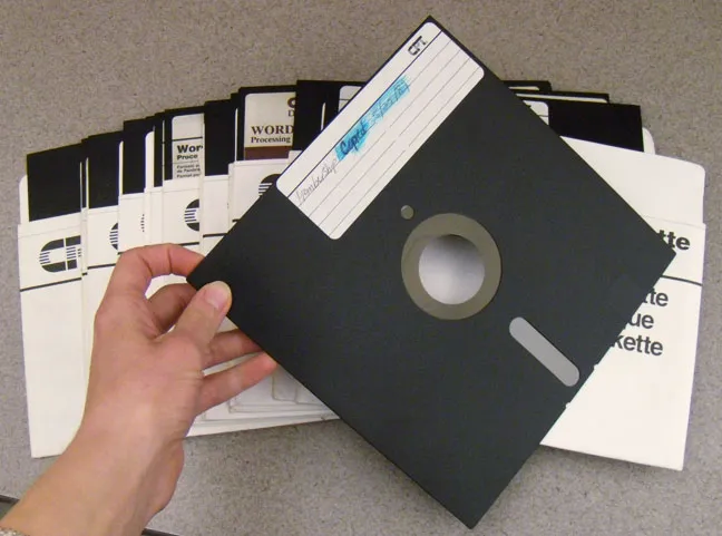 8 inch floppy disk