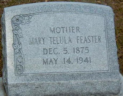 Feaster, Mary Telula Mixson