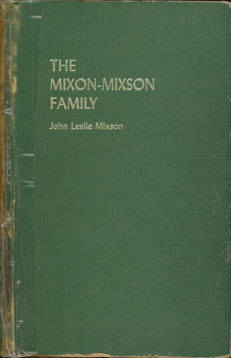 Mixon-Mixson Family Cover