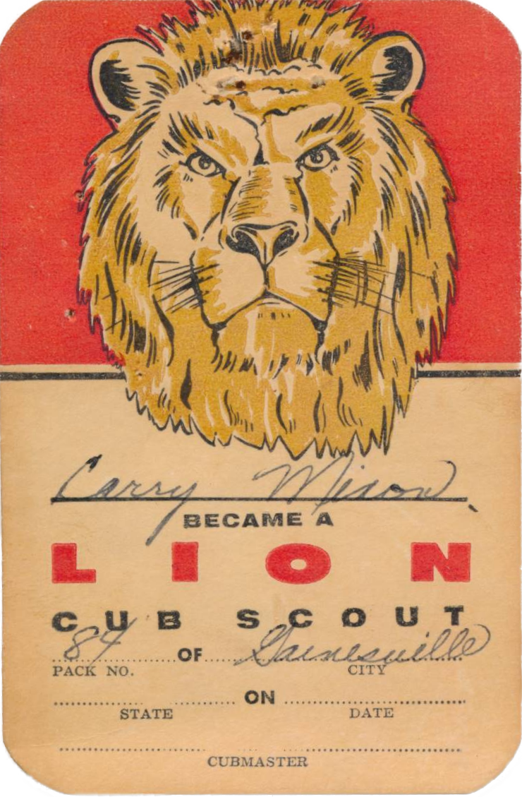 Lion Card