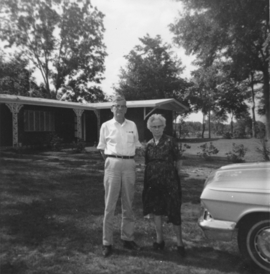 Great Grandma Schwander and Albert