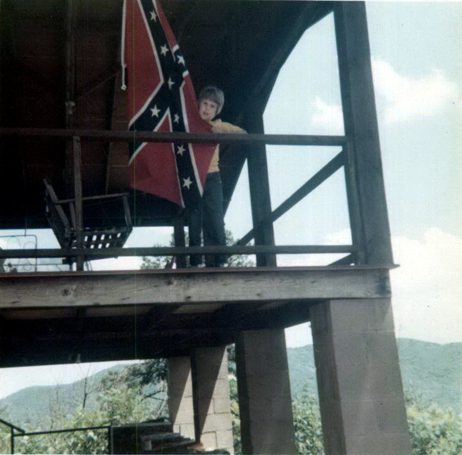 Beth on Porch in NC