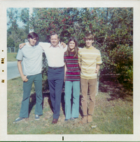 Dad with Brenda, Larry, David
