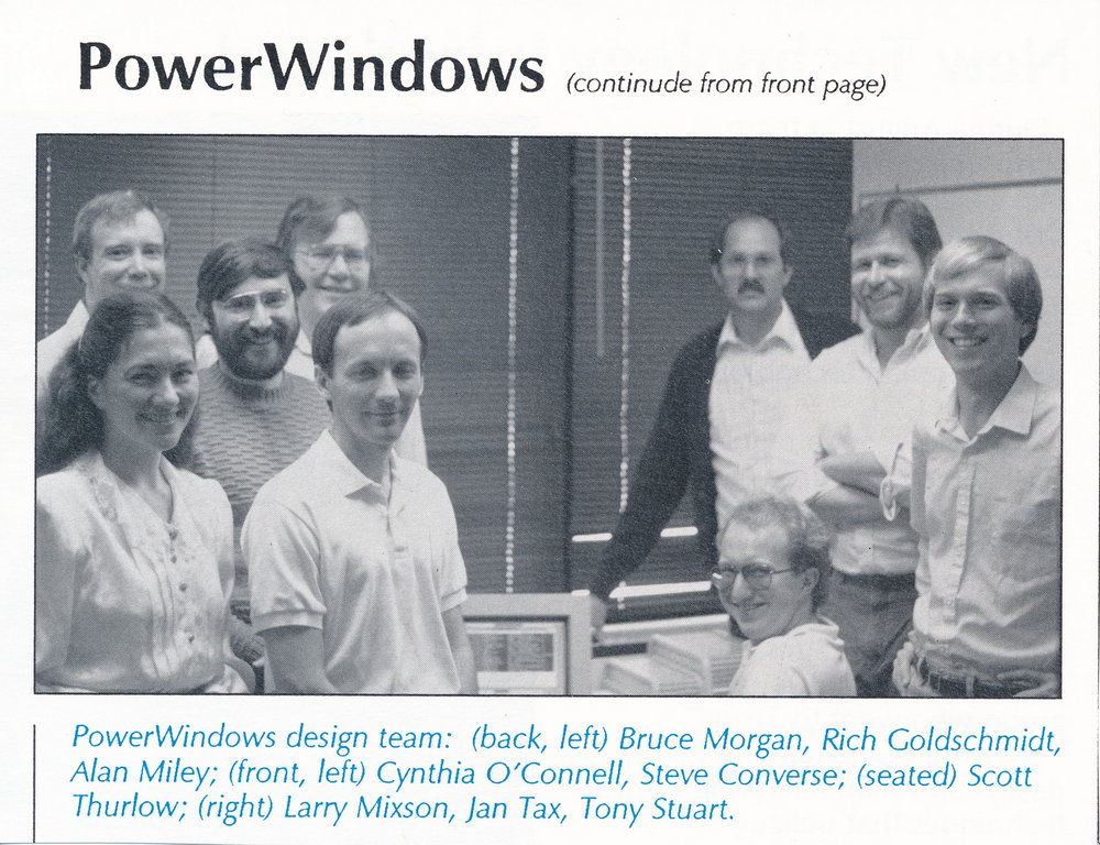 The PowerWindows team