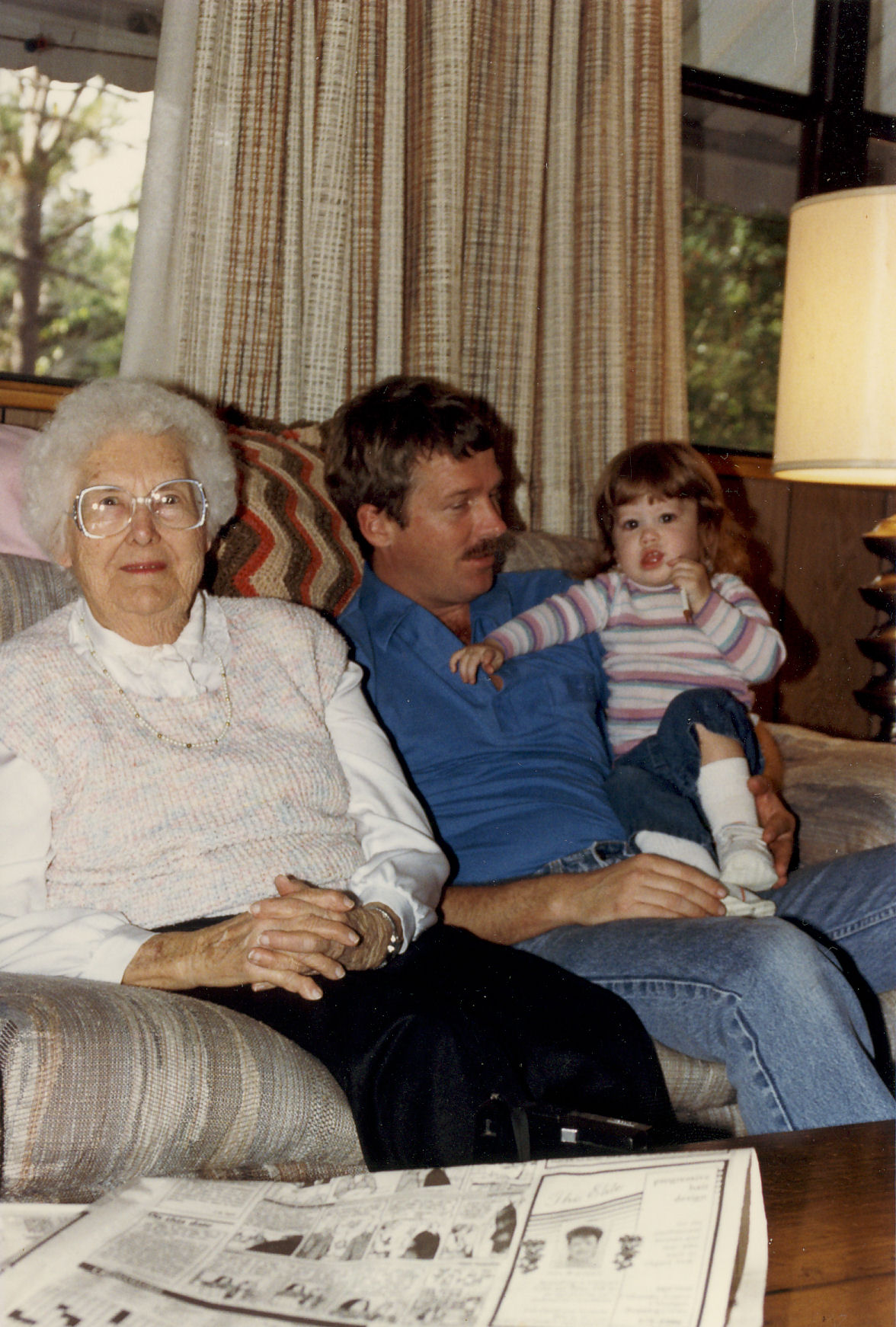 Grandma Mixson, David and Coral