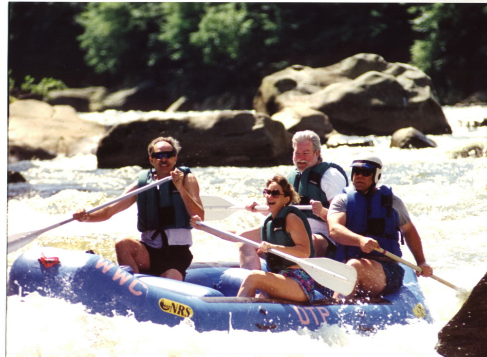 White water rafting