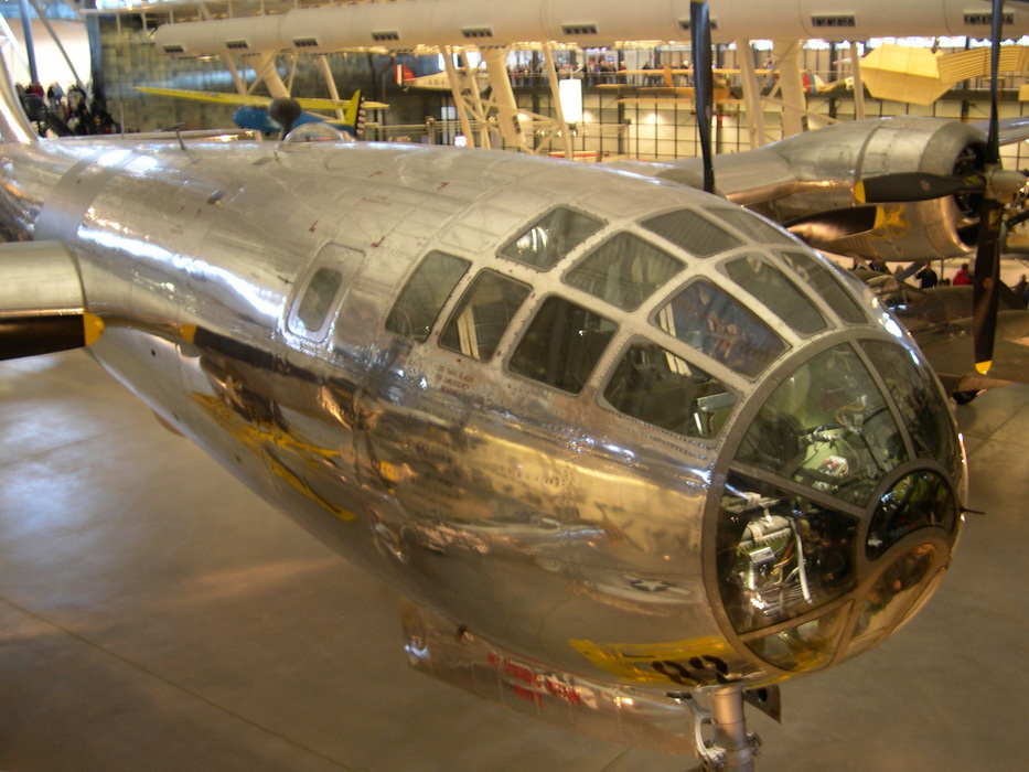 Enola Gay cockpit 