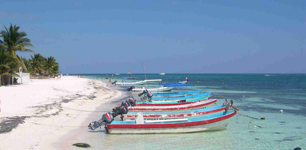 Fishing boats on the beach