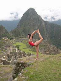 Desiree at Machu Picchu