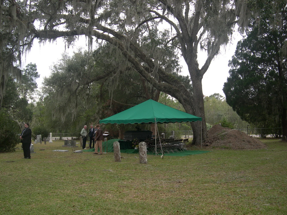Grandma Mixson died at the age of 103<br>Flemington Baptist Church Cemetery