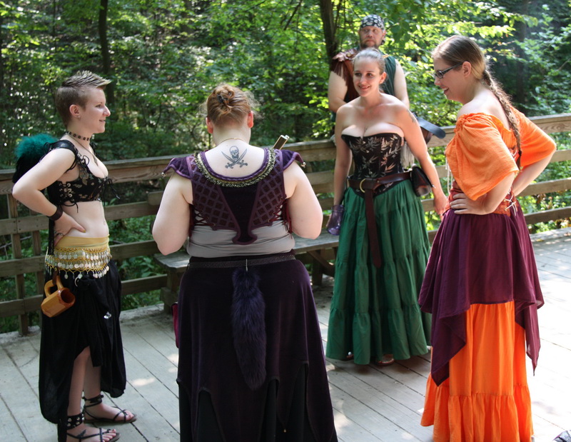 Renaissance Fair Ladies