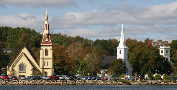 Three Churches of Mahone Bay