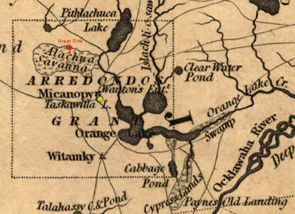 1823 Vignoles Map