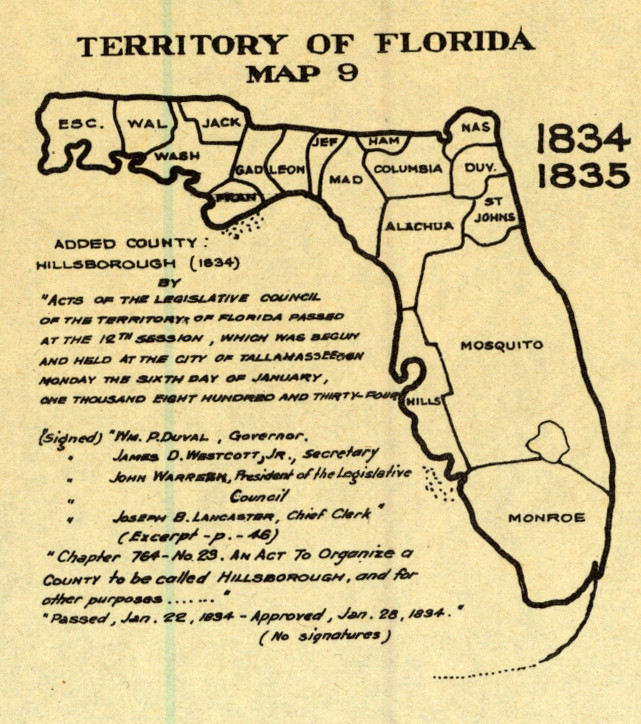 1834 -  Hillsborough County