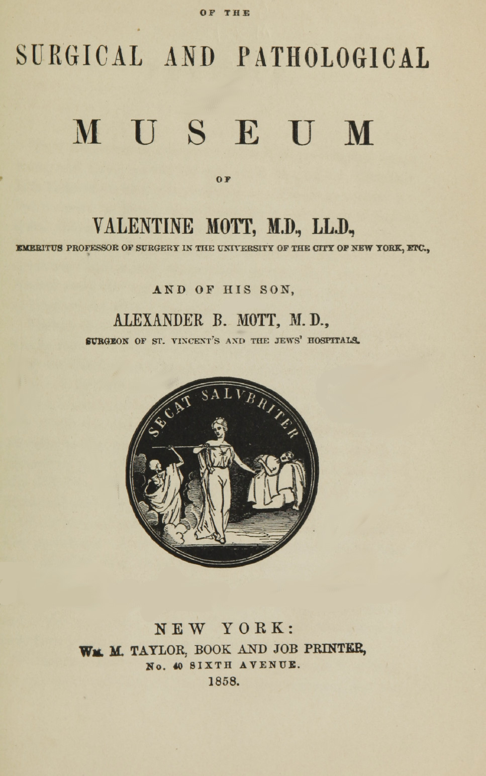 Valentine Mott Museum