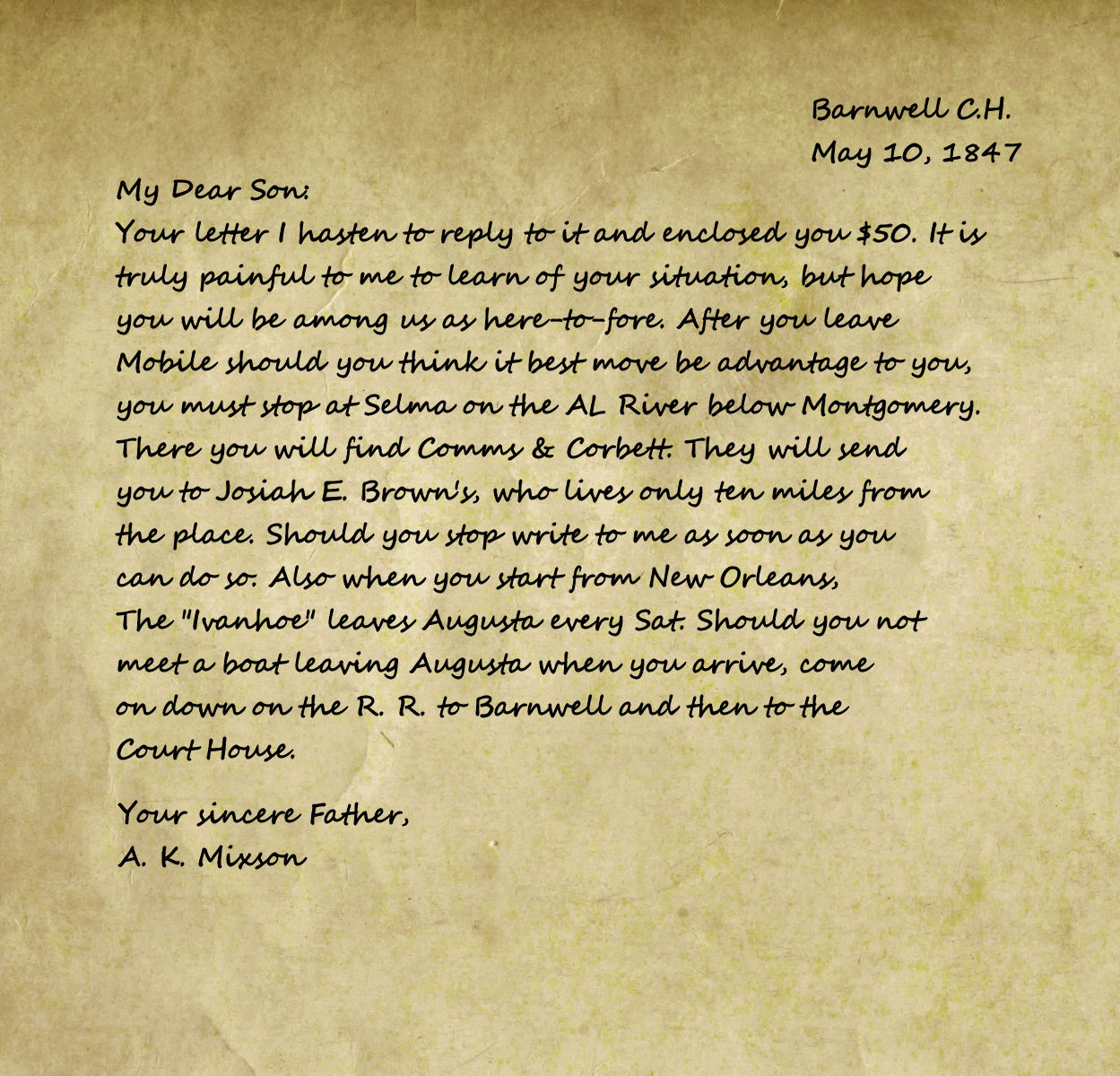 Letter